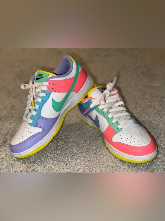 Nike Shoes - Nike Dunks Low Top Sneakers in Pastel Pink, Mint, Lavender & Yellow
